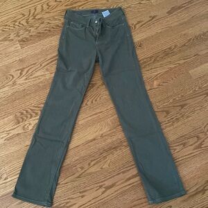 NYDJ army green jeans